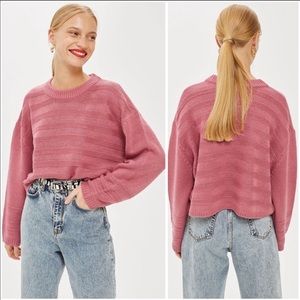 Topshop Crop Sweater
